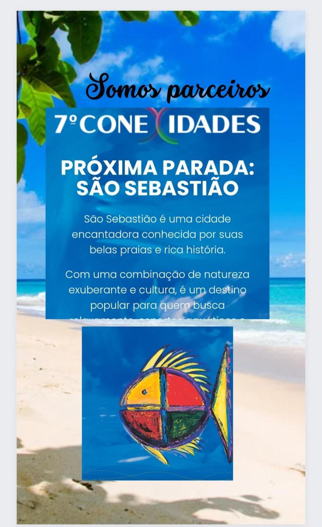 Pousada E Spa Shiva Sao Sebastiao 200Mts Da Praia Eksteriør bilde